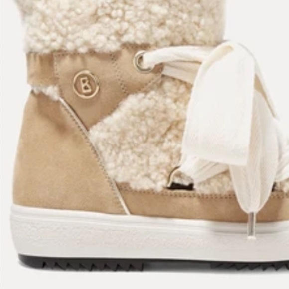 NIB Bogner Winter Boots Alpi Shearling Fur Size US 9 EU 41 - Picture 13 of 15